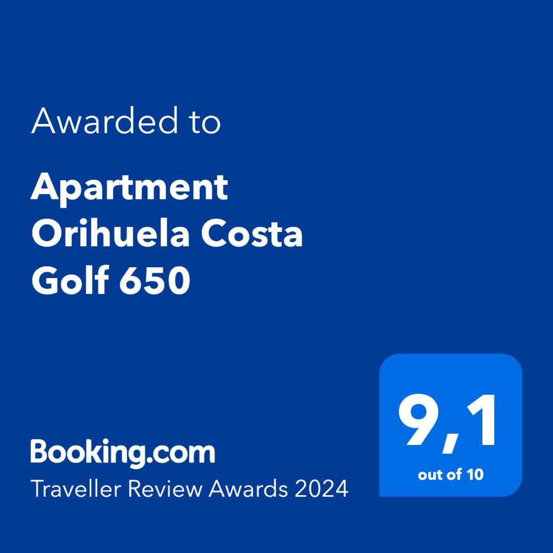 Apartment Orihuela Costa Golf 650 Los Dolses Dış mekan fotoğraf
